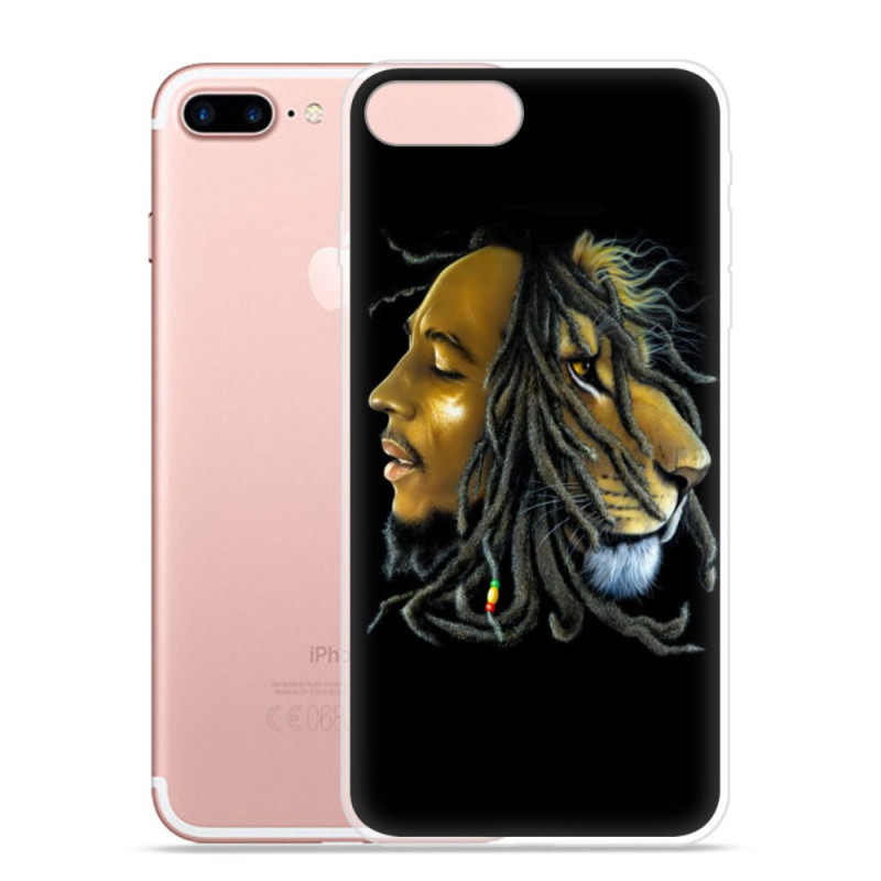 iPhone 7 Plus TPU - deksel - Bob Marley