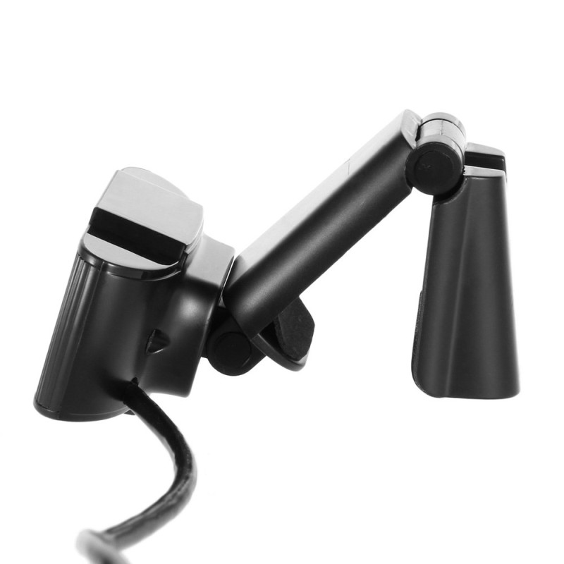 12MP pixels HD 360 Webcam USB PC Laptop Camera Black