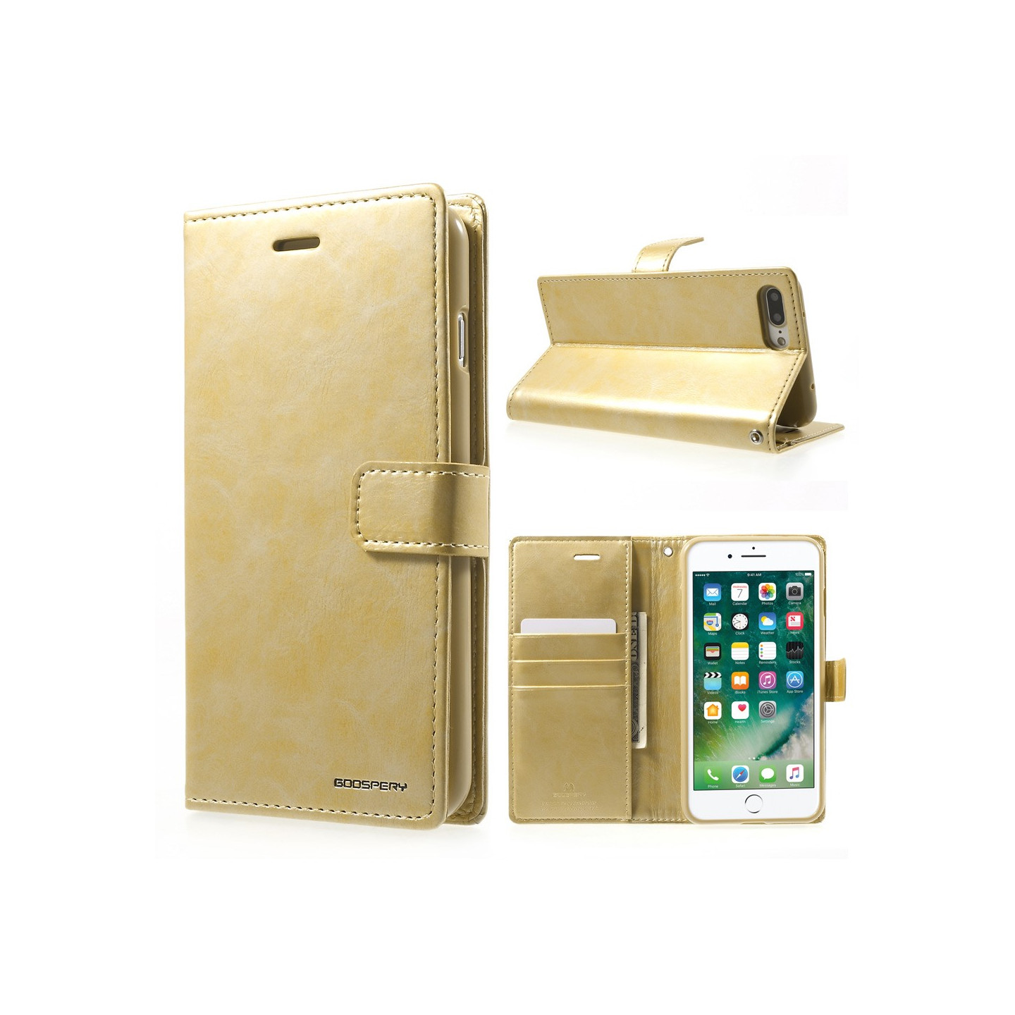 Mercury Goospery Blue Moon til iPhone 7 Plus 5,5" Guld