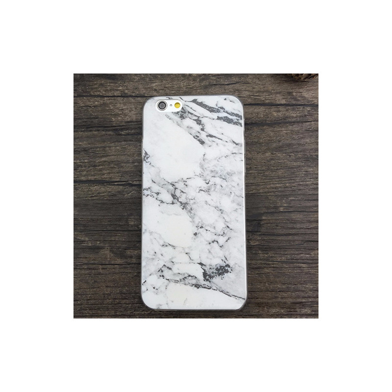 iPhone 7 Plus TPU - deksel Marmor