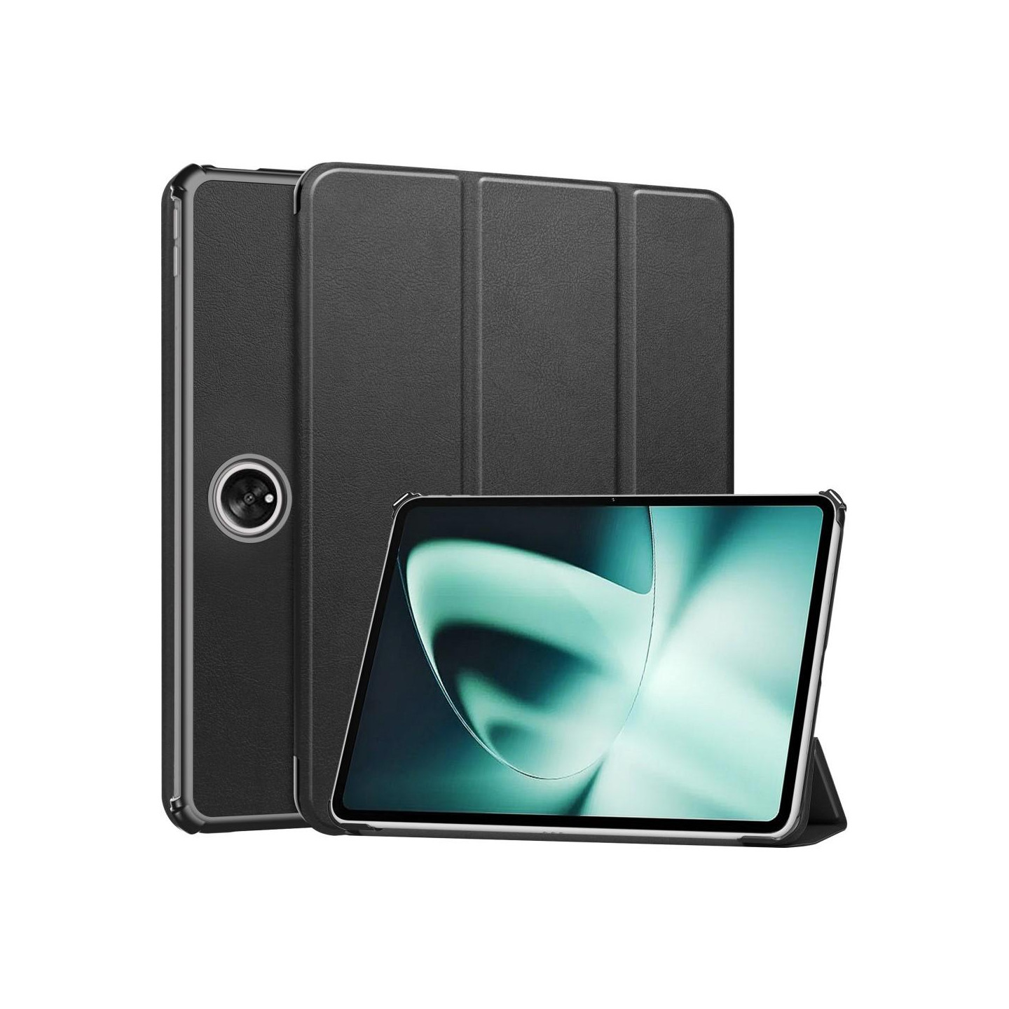 OnePlus Pad Tri - fold Stand Wake/Sleep Cover - tablettikotelo - musta