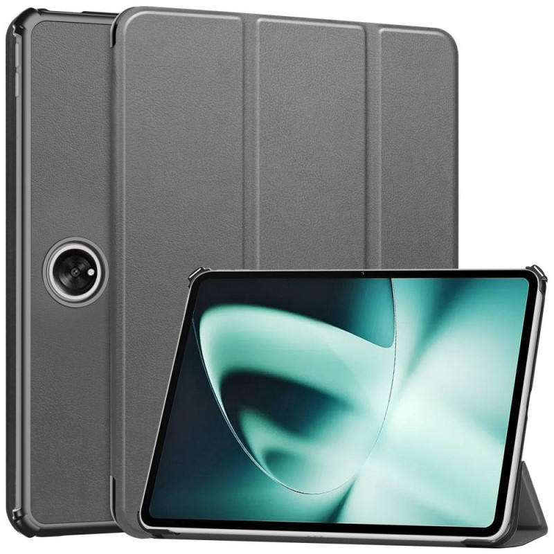 OnePlus Padille Tri - fold Stand Wake/Sleep Cover Tablet - kotelo - Harmaa