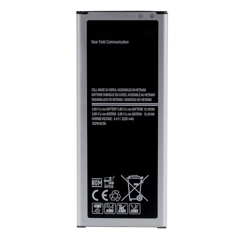 Battery For Samsung Galaxy Note 4 3.85V 3220mAh Rechargeable Li - ion