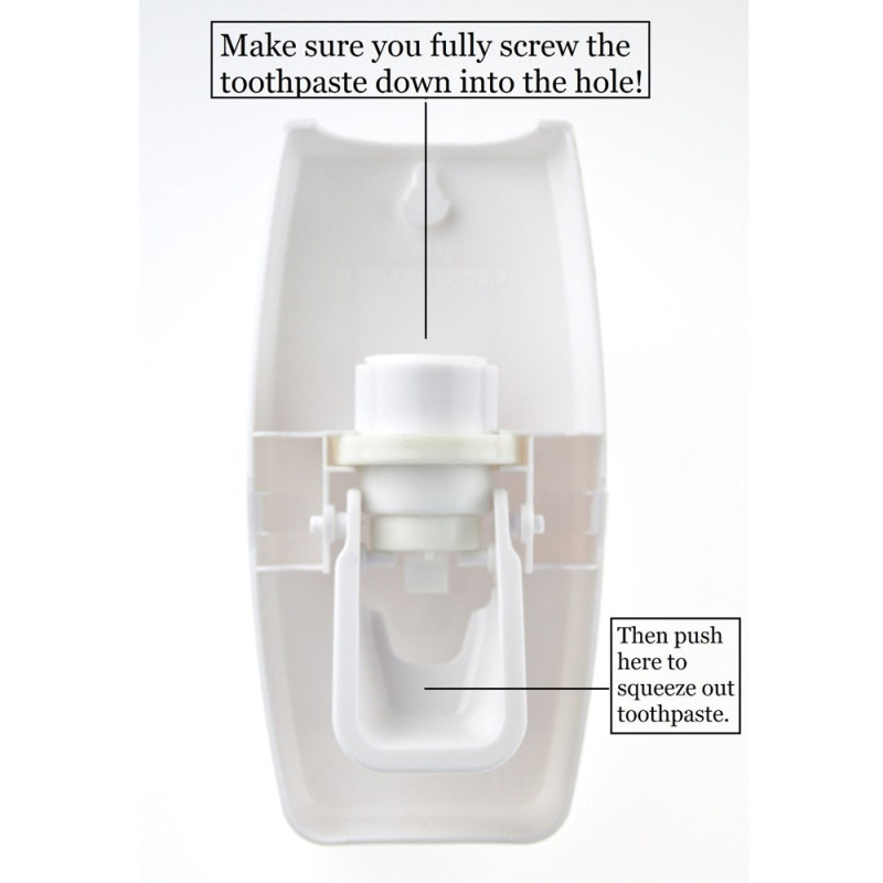 Tandkrämsautomat & tandborstholder