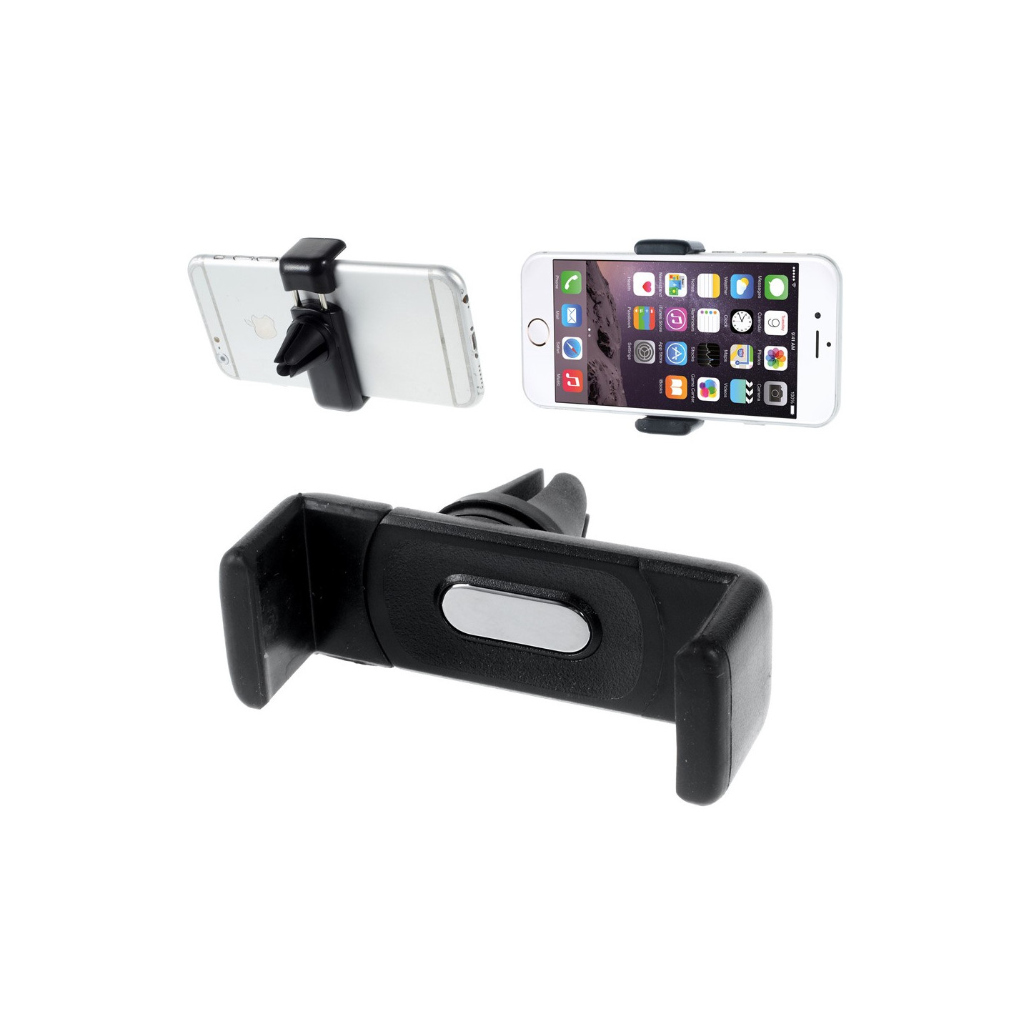 Soft Silicone 360 Degree Rotary Car/Desktop Mount Bracket