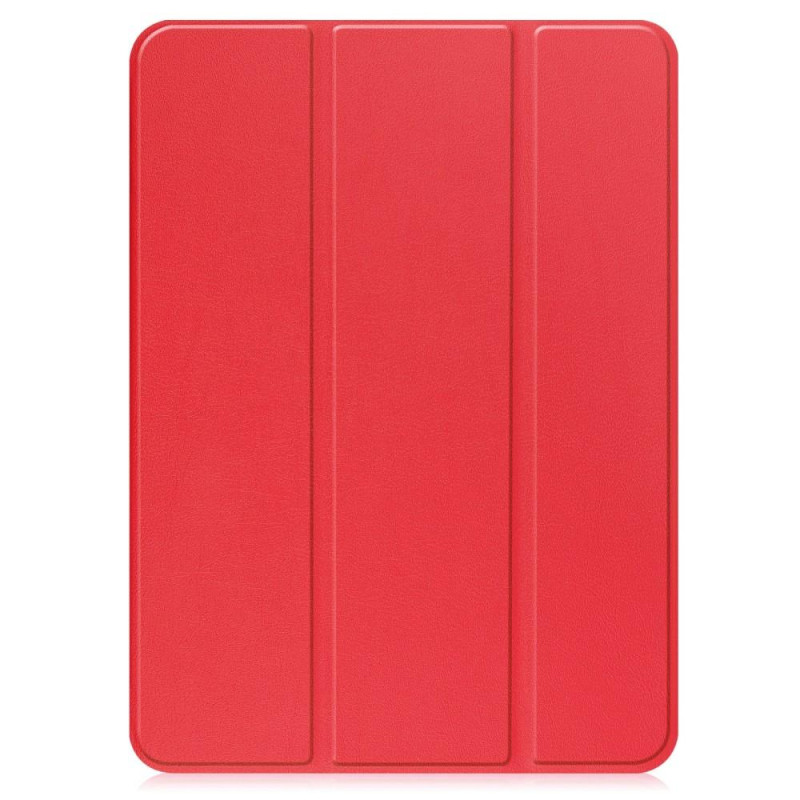Til OnePlus Pad Tri - fold Stand Wake/Sleep Cover Tabletetui - Rød