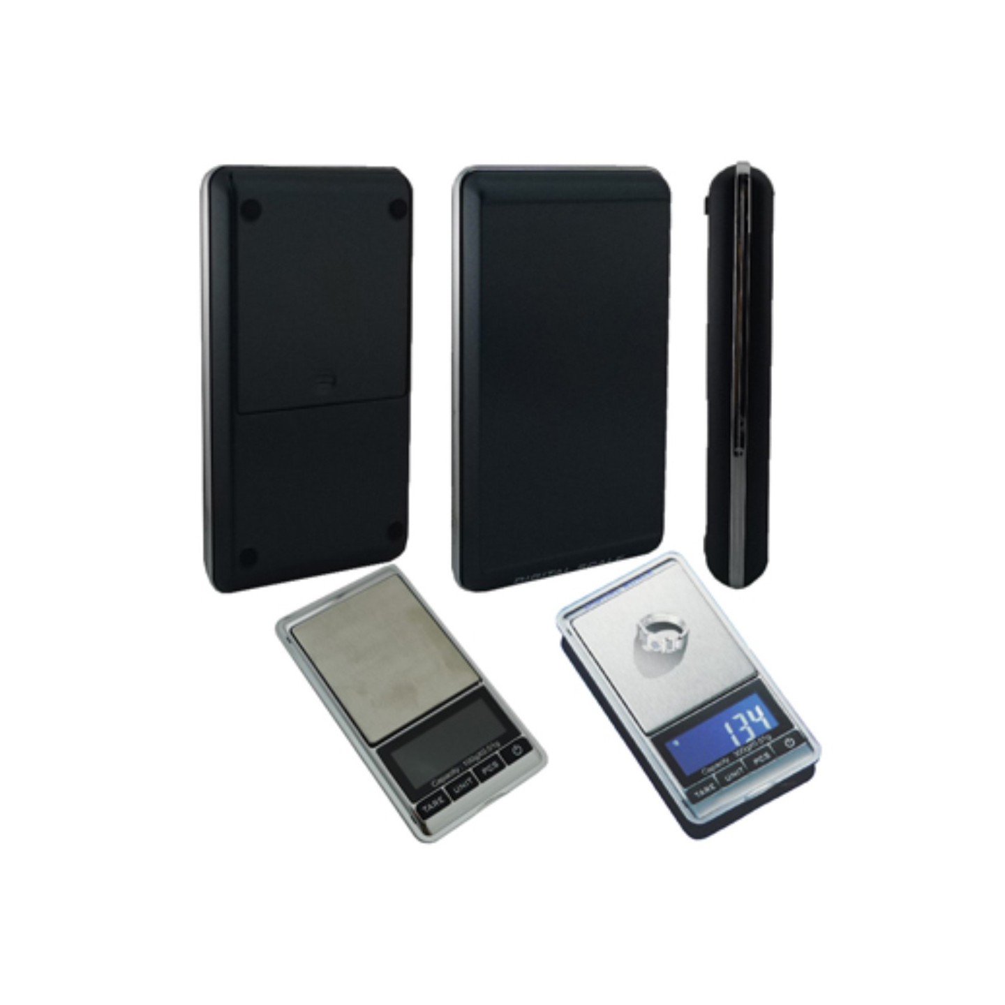 Digital gullsmedskala 0,01 g til 100 gram