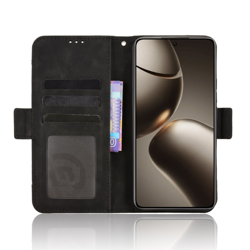 Case for Xiaomi 15T Pro Wallet with Multiple Card Slots - Black