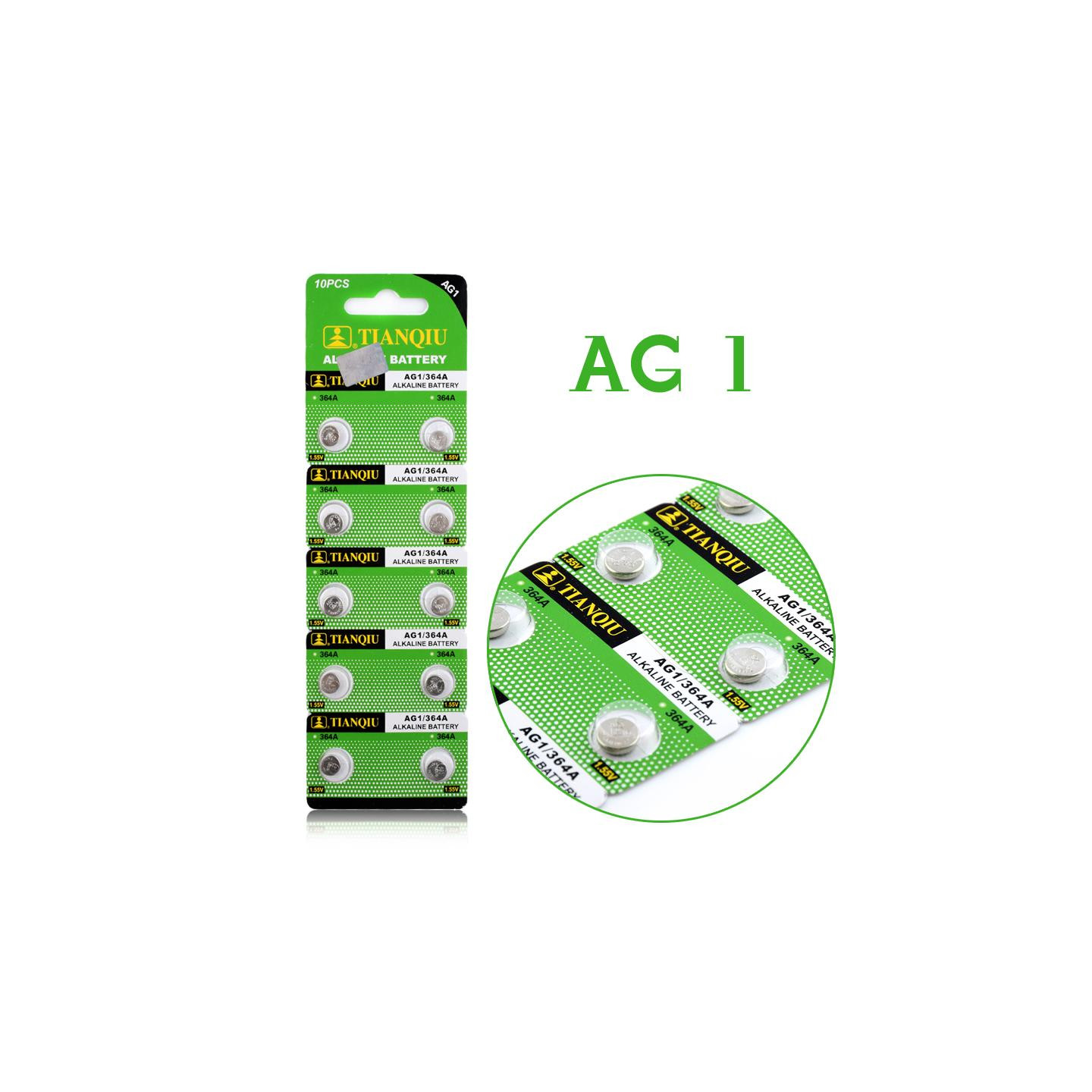 Alkalisk knappcellebatteri SR60/V364/AG 1 stor pakke