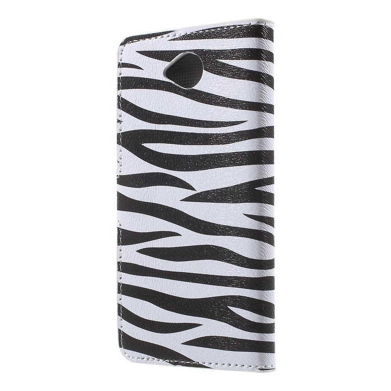 Microsoft Lumia 650 Wallet Case - Zebra