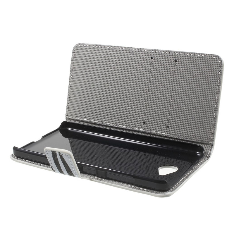 Microsoft Lumia 650 Lommebok - cover - Zebra