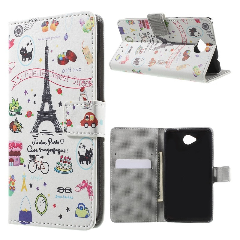 Microsoft Lumia 650 Wallet Case - Eiffel Tower