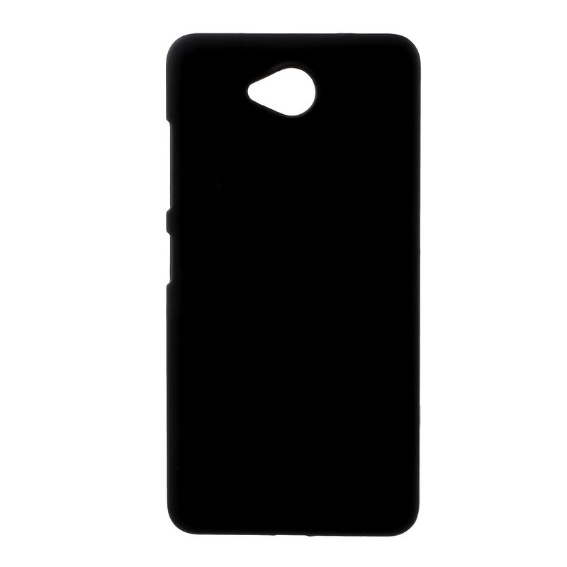 Microsoft Lumia 650 Gummiert Hardplastcover - Sort