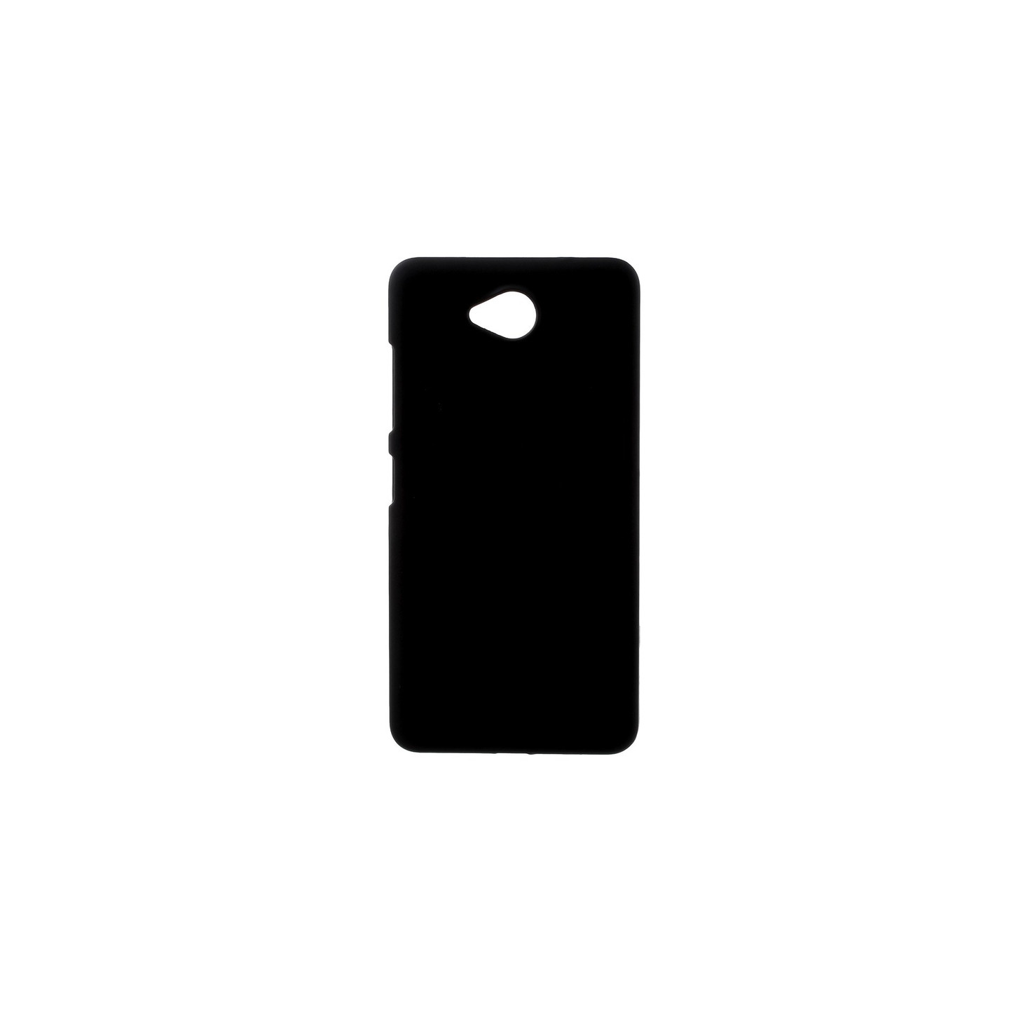 Microsoft Lumia 650 Gummiert Hardplastcover - Sort