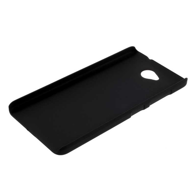 Microsoft Lumia 650 Gummiert Hardplastdeksel - Svart