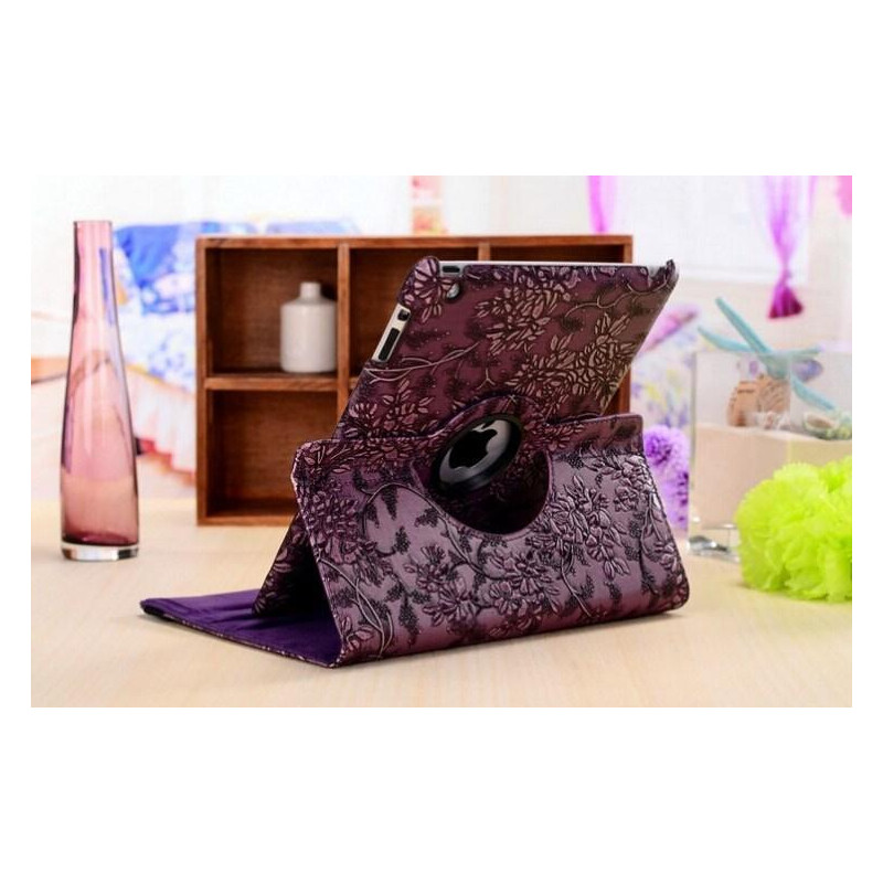 Cover iPad Mini 1/2/3 360 Rotasjon Blomster