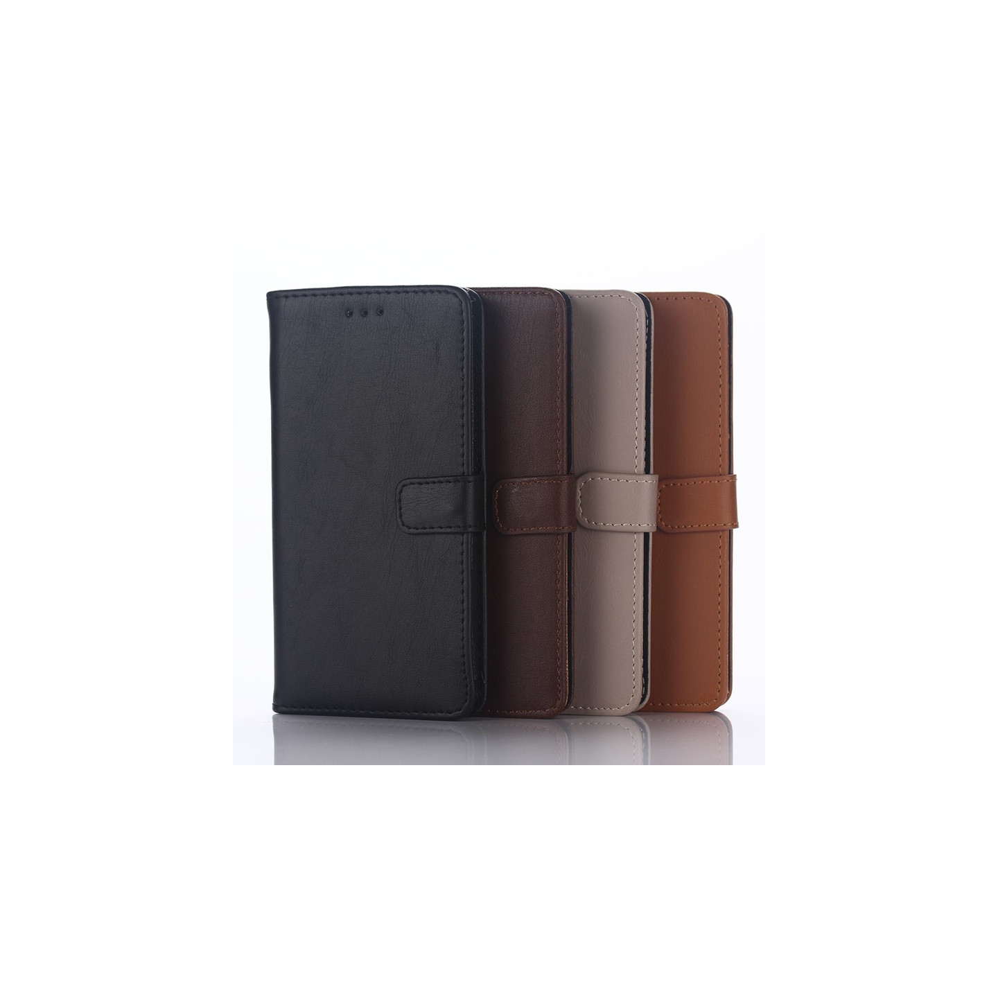 Crazy Horse Pung Taske til Samsung Galaxy A3 SM - A310F (2016) - Sort