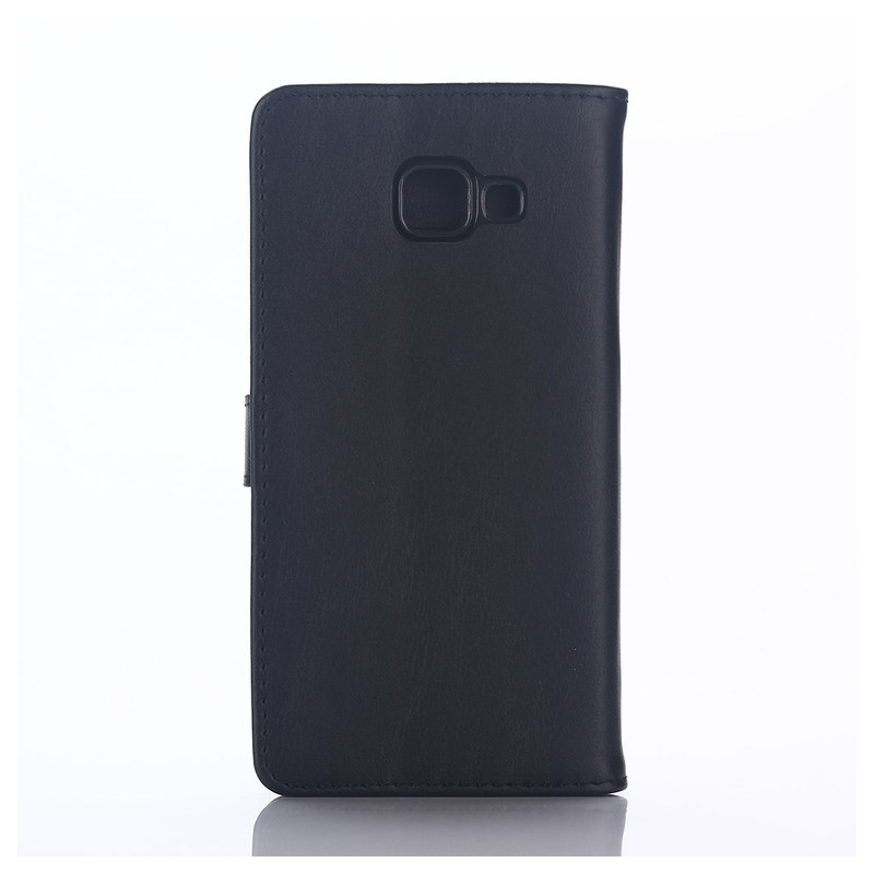 Crazy Horse Wallet Case for Samsung Galaxy A3 SM - A310F (2016) - Black
