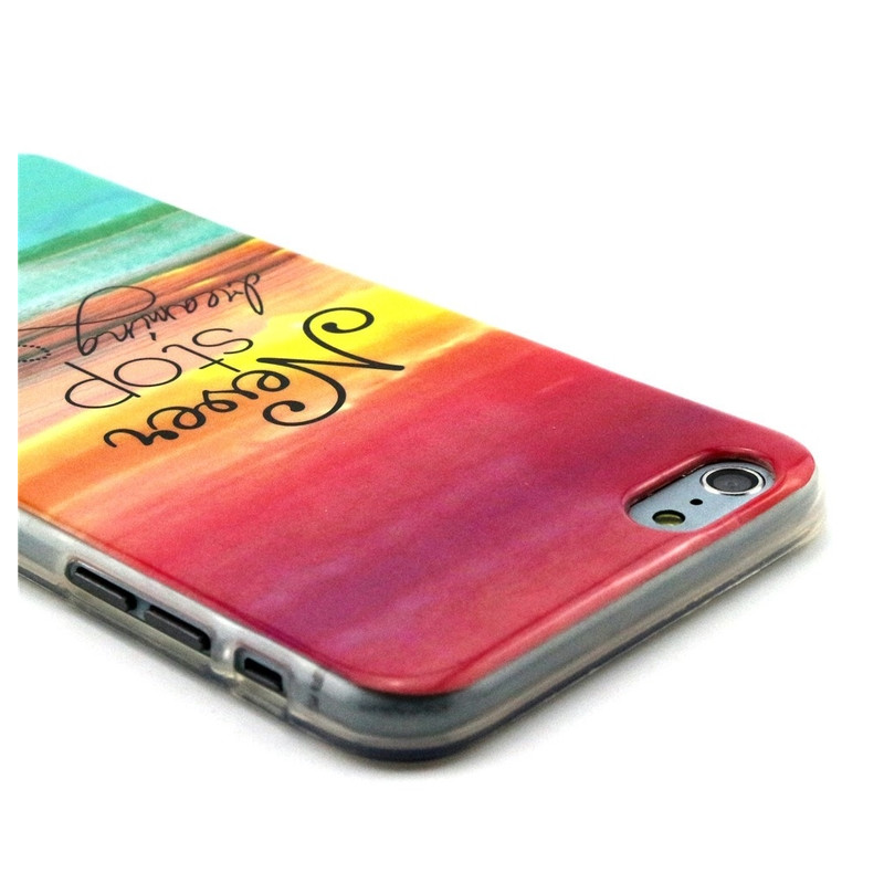 Iphone 6/6S 4.7" TPU - cover Slutter aldri å drømme