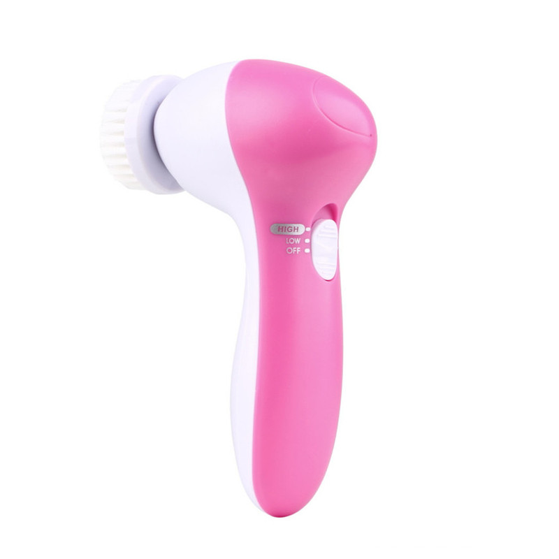 New 5 in 1 beauty care Brush Hierontalaite Scrubber Deep Clean