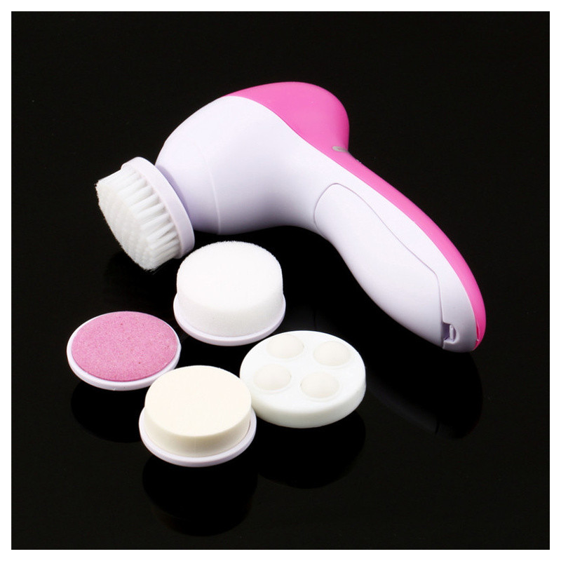 New 5 in 1 beauty care Brush Hierontalaite Scrubber Deep Clean