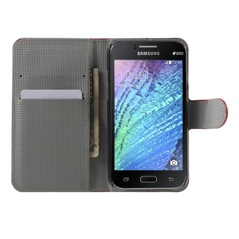 Samsung Galaxy J1 Lommebok - cover UK Flagg