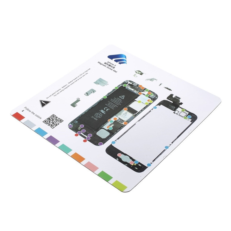 Magnetisk skruematte til iPhone 5