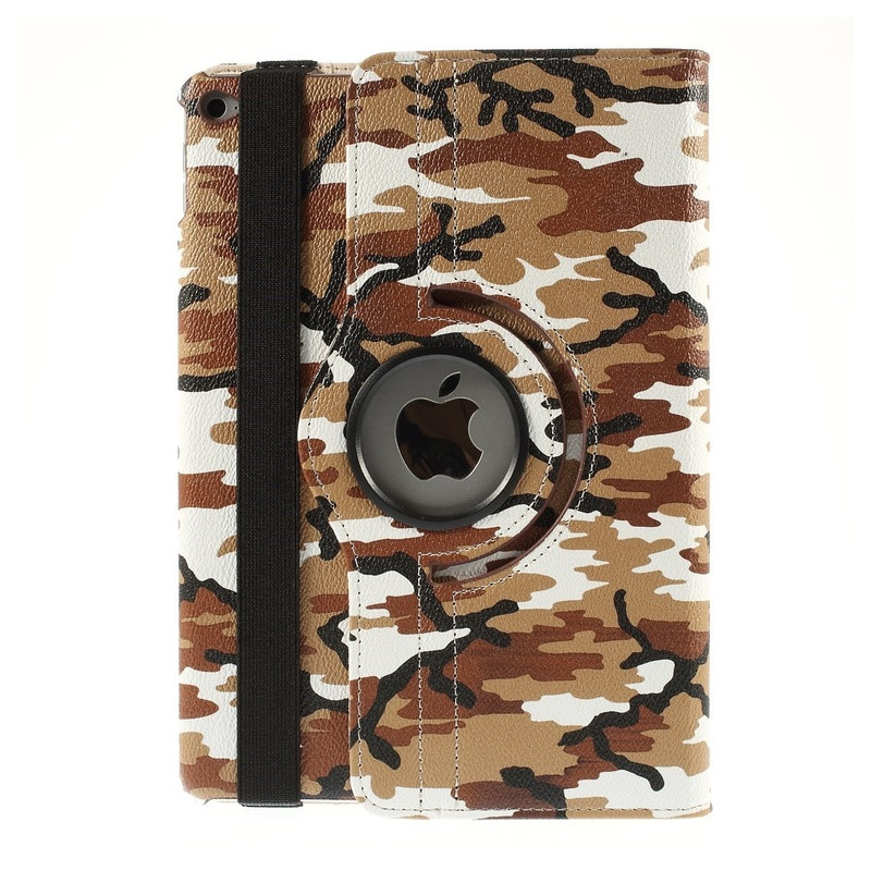 Cover iPad Air/Ipad 5, 360 rotasjon kamuflasje