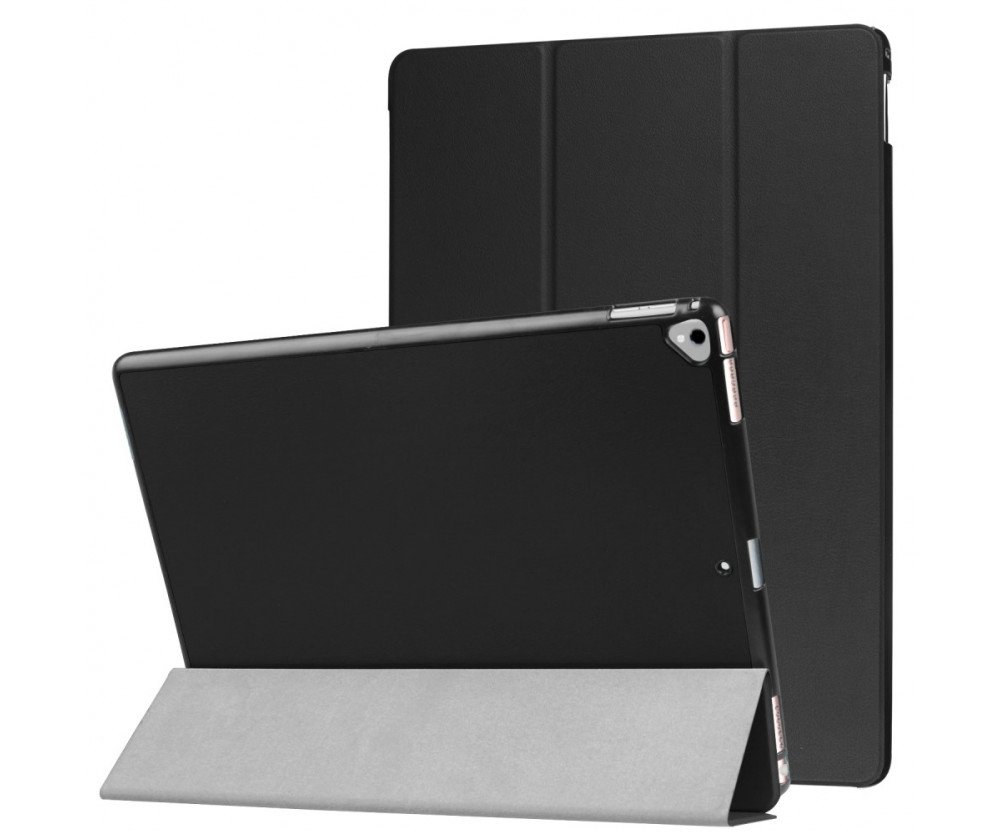 iPad Pro 12.9" (2017/2015) Slim fit tri-fold fodral - Svart