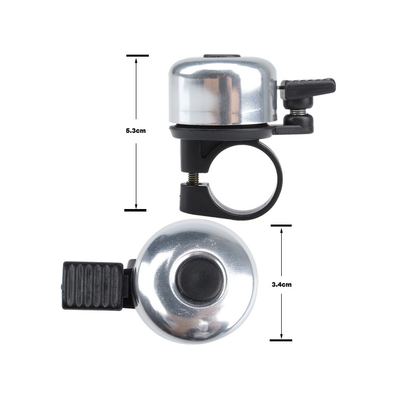 Ringklocka for cykel SILVER