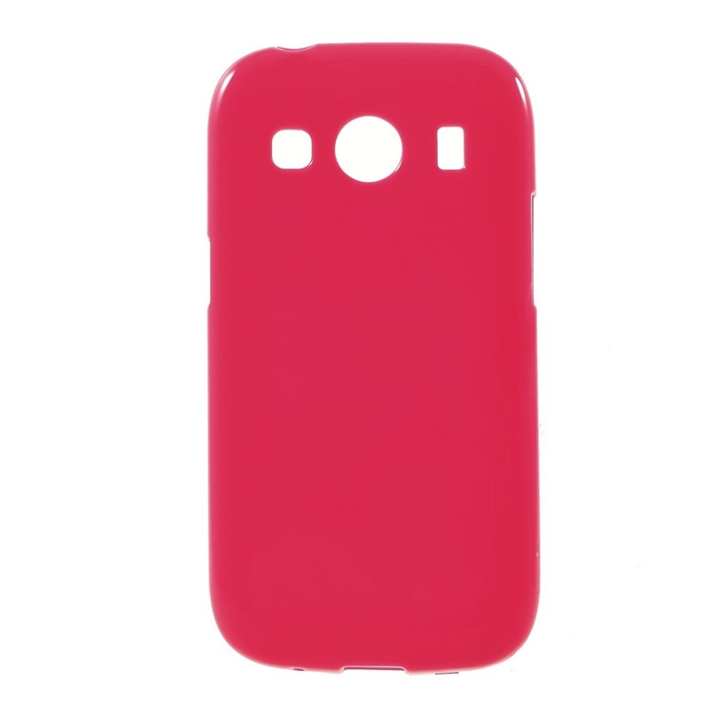 Samsung Galaxy Ace 4 Glanset TPU - cover HotPink