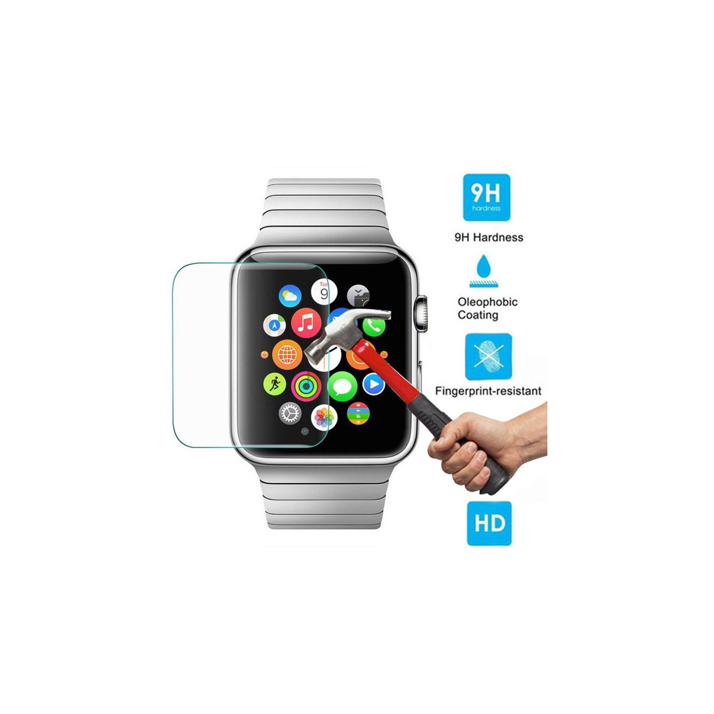 Apple Watch Klocka 42mm Härdat glas 0,3mm