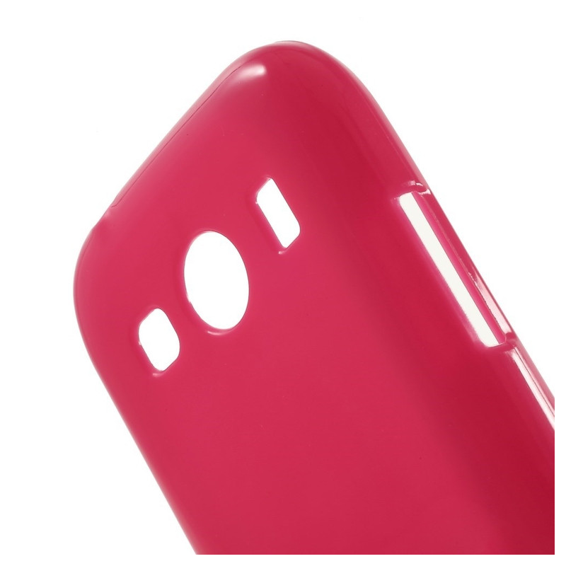 Samsung Galaxy Ace 4 Glossy TPU case HotPink