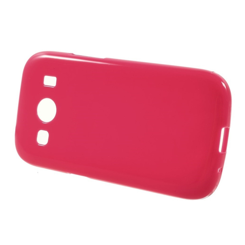 Samsung Galaxy Ace 4 Glanset TPU - cover HotPink
