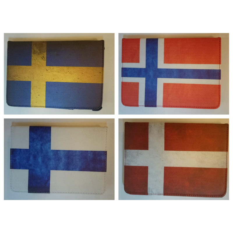 Cover iPad Mini 360 Rotasjon FLAGS