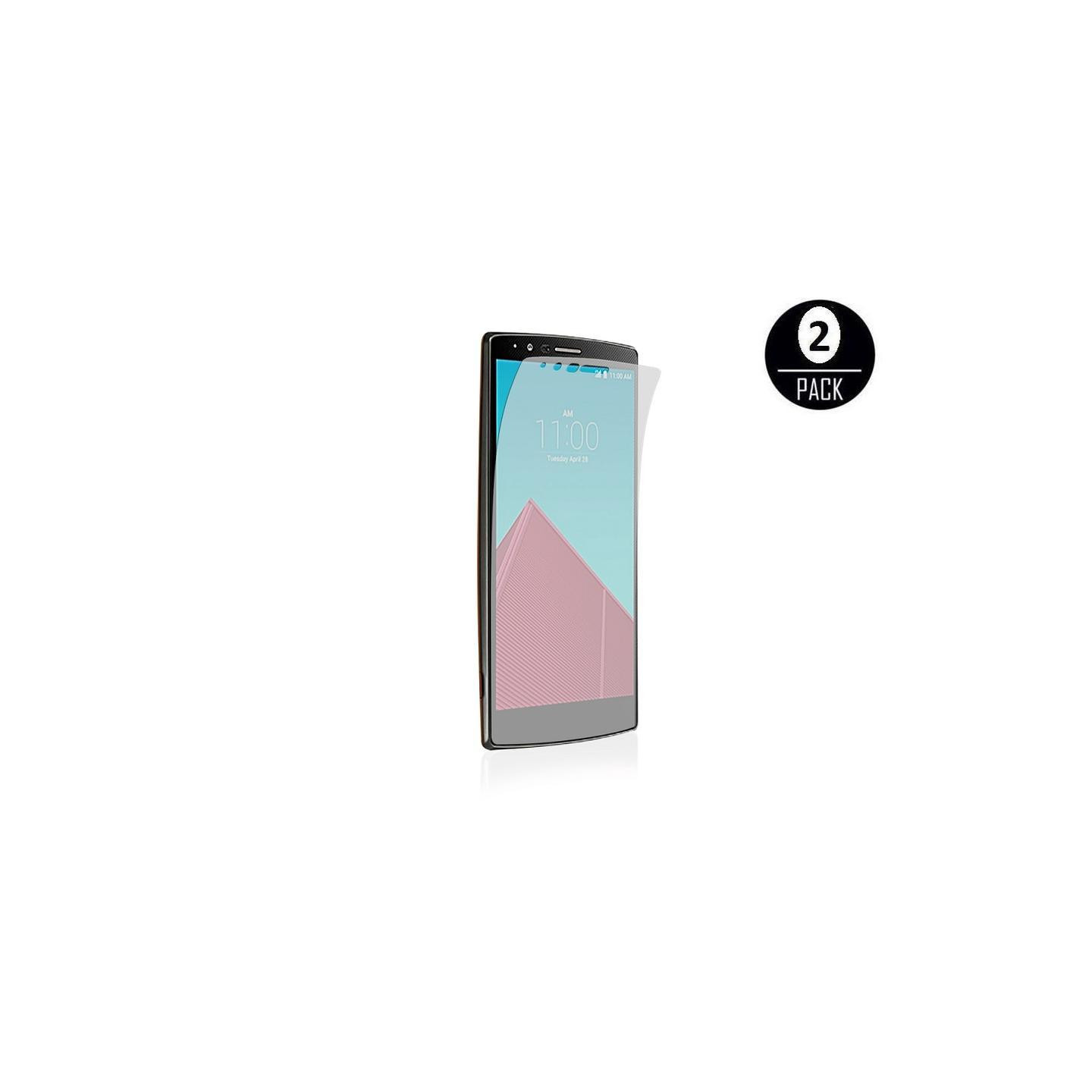 LG G4 Skjermbeskytter x2 med rengjøringsklut