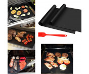 Grillmatta 6st Non-stick 33x40cm Mattor för Kol- och Elgrillar