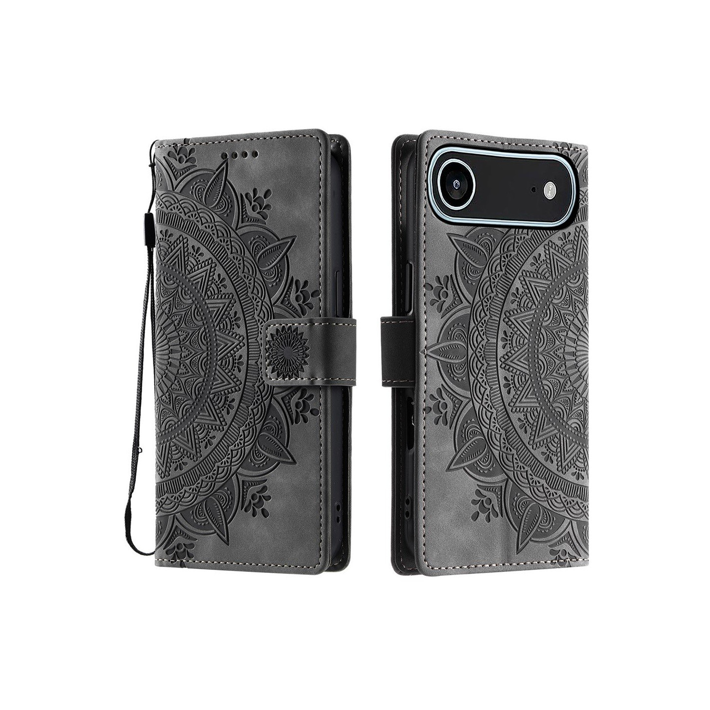 For iPhone Air Stand Case Totem Wallet Phone Cover