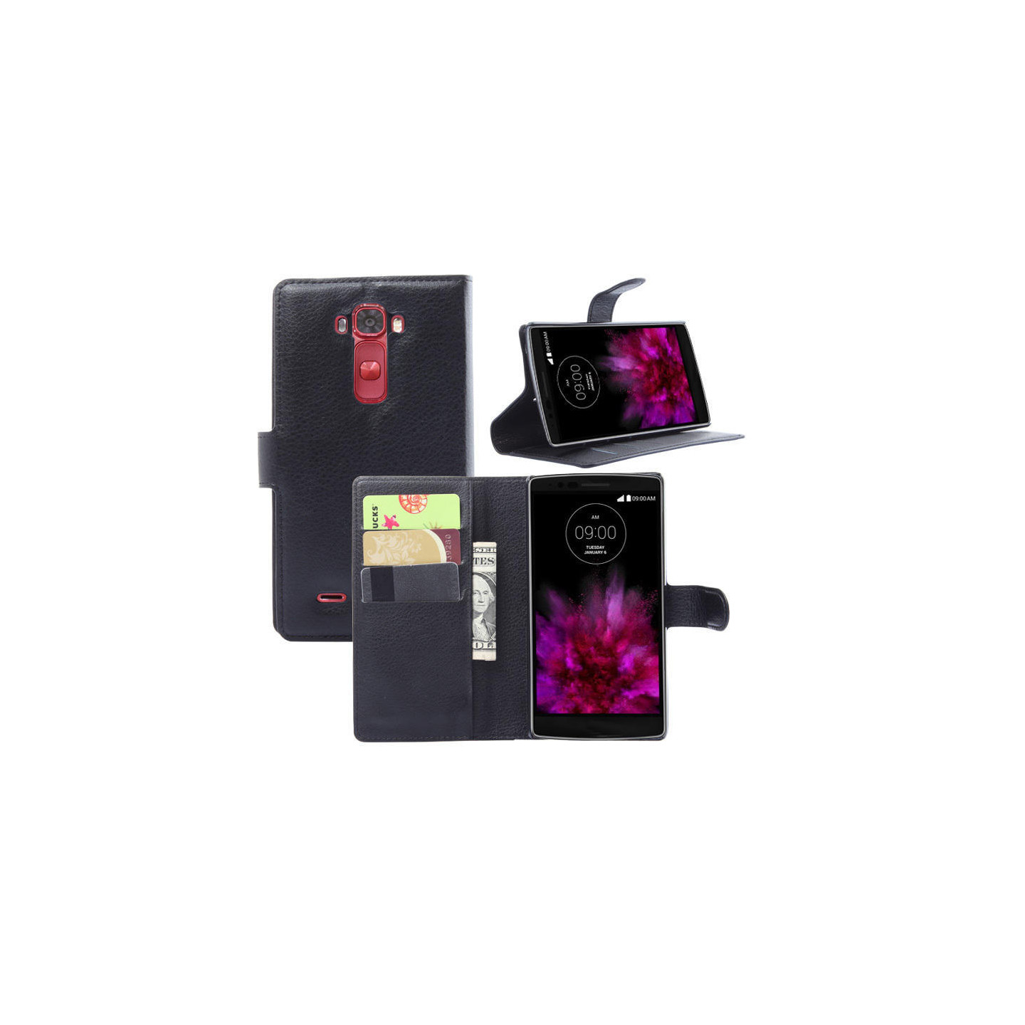 LG G Flex 2 Lommebok - cover