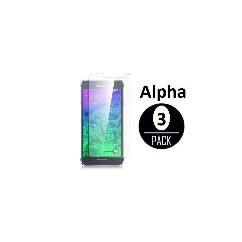 3st Näytönsuoja - Galaxy Alpha + Putsduk
