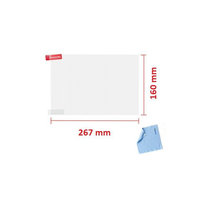 10,1" universal 267 x 160 mm 2st näytönsuoja