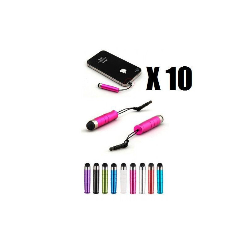 10 x Small Touch Screen Pens For Mobile and Tablets
