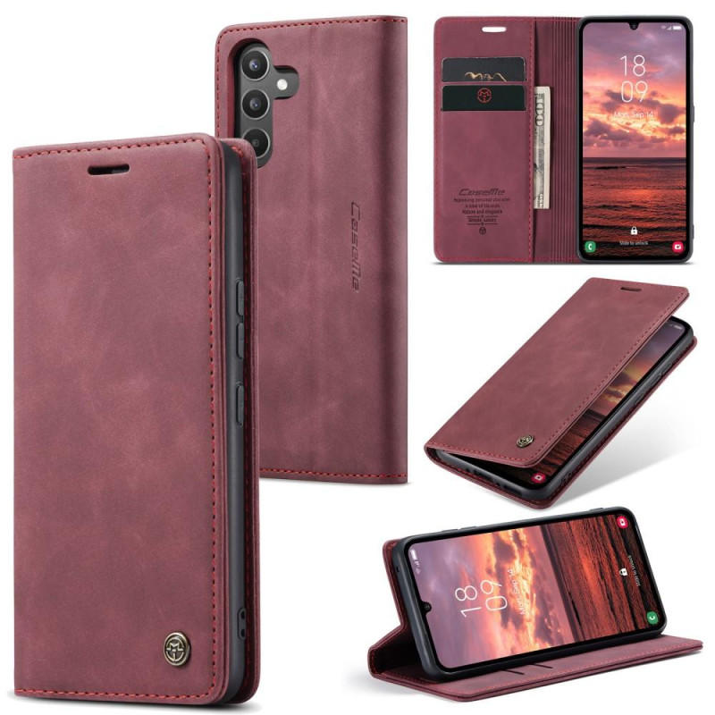 CASEME Lommebok - deksel Samsung Galaxy A34 - Burgund