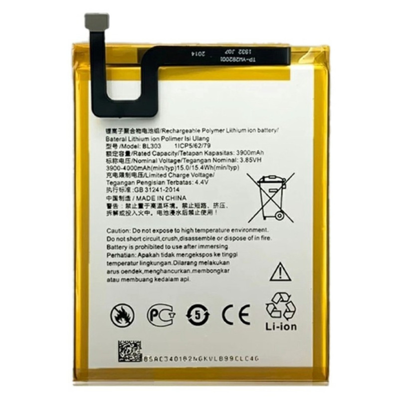 Akku Lenovo Tab M8 (HD) 4.40V 3900mAh L19D1P31