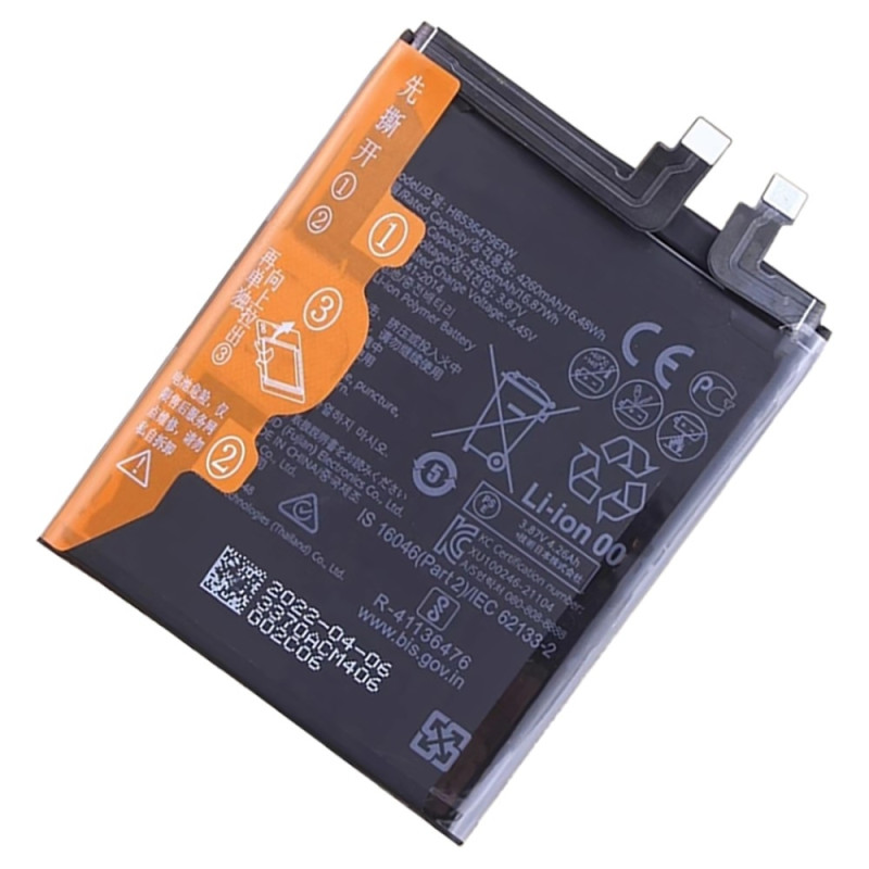 Battery For Huawei P50 Pro 4G 3.87V 4360mAh HB536479EFW
