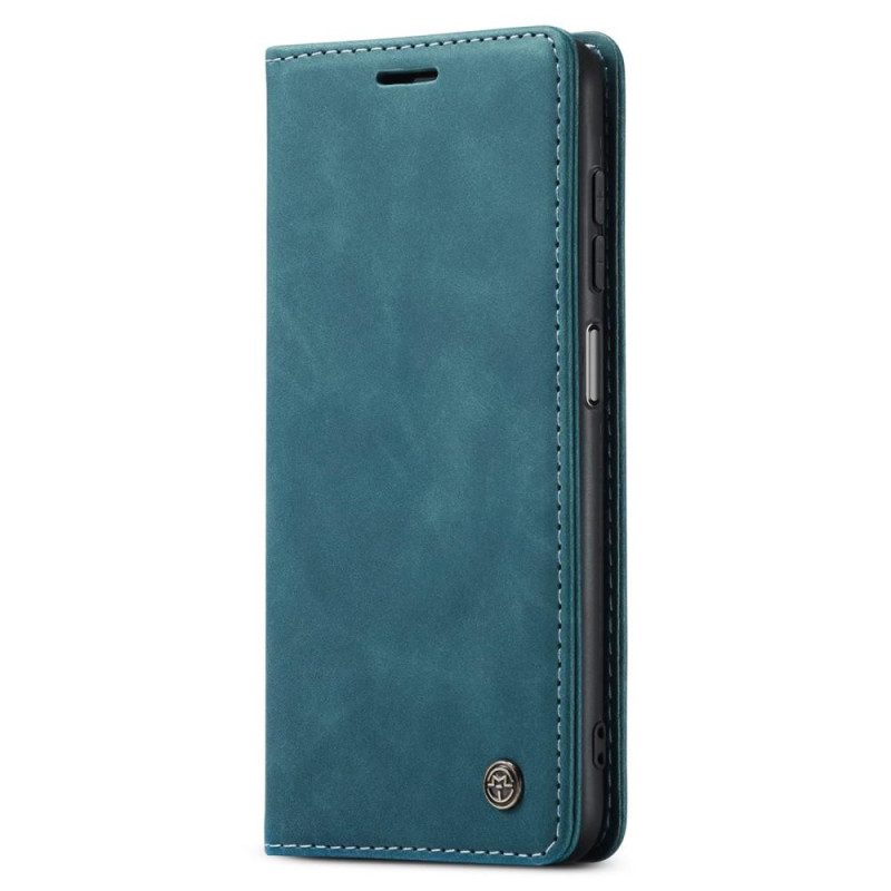 CASEME Retro Wallet Case for Samsung Galaxy A34 - Blue