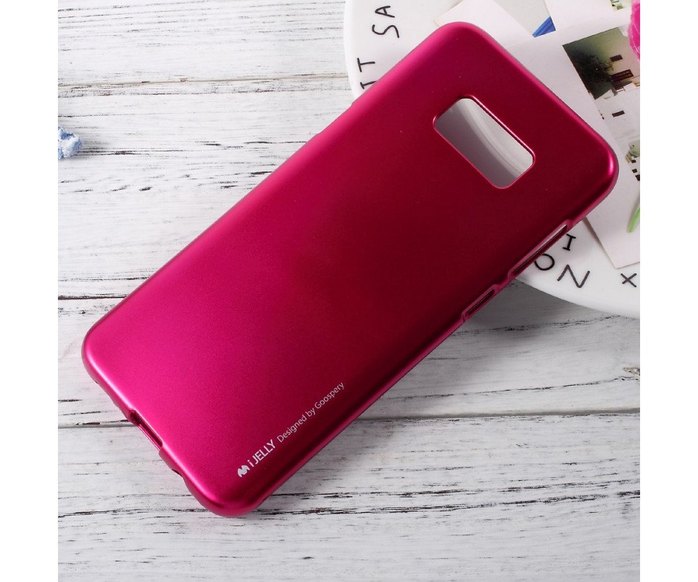 Mercury GOOSPERY Jelly TPU Skal Samsung Galaxy S8 Plus - Rose