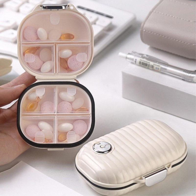 7 Day Weekly Pill Dispenser Medicine Sealed Storage Case