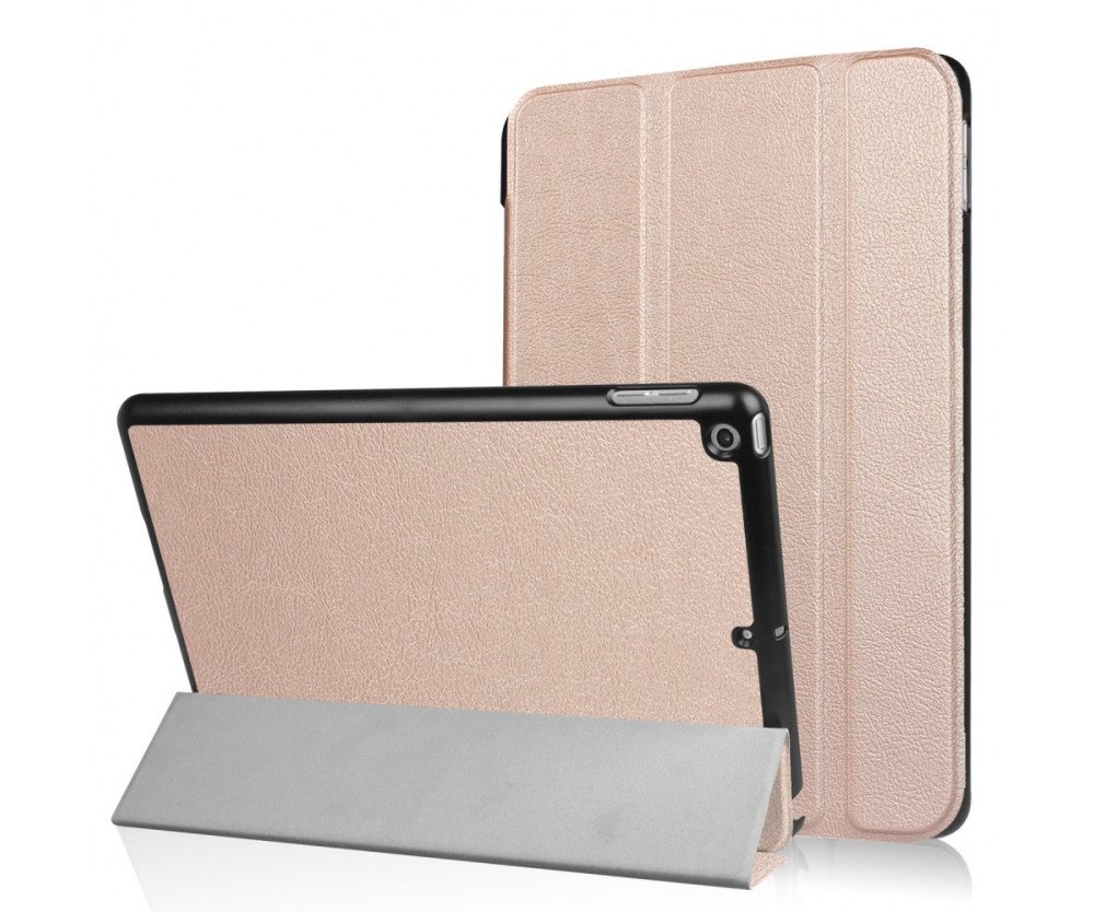 iPad 9.7" (2017 / 2018) Slim fit tri-fold fodral - Rose Gold