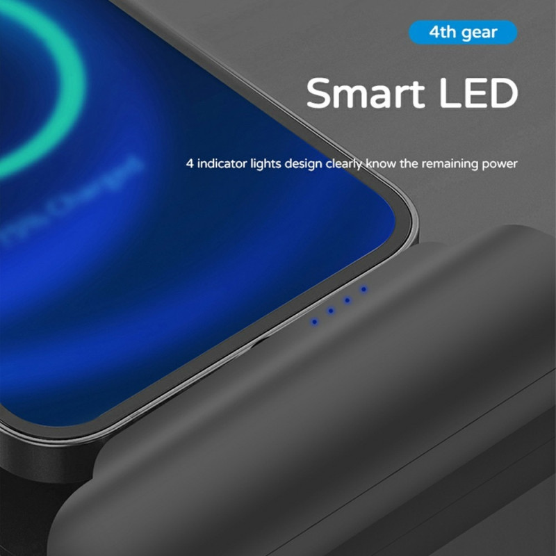 Powerbank Portable Charger with iP + Micro + USB-C Magnetic Contacts